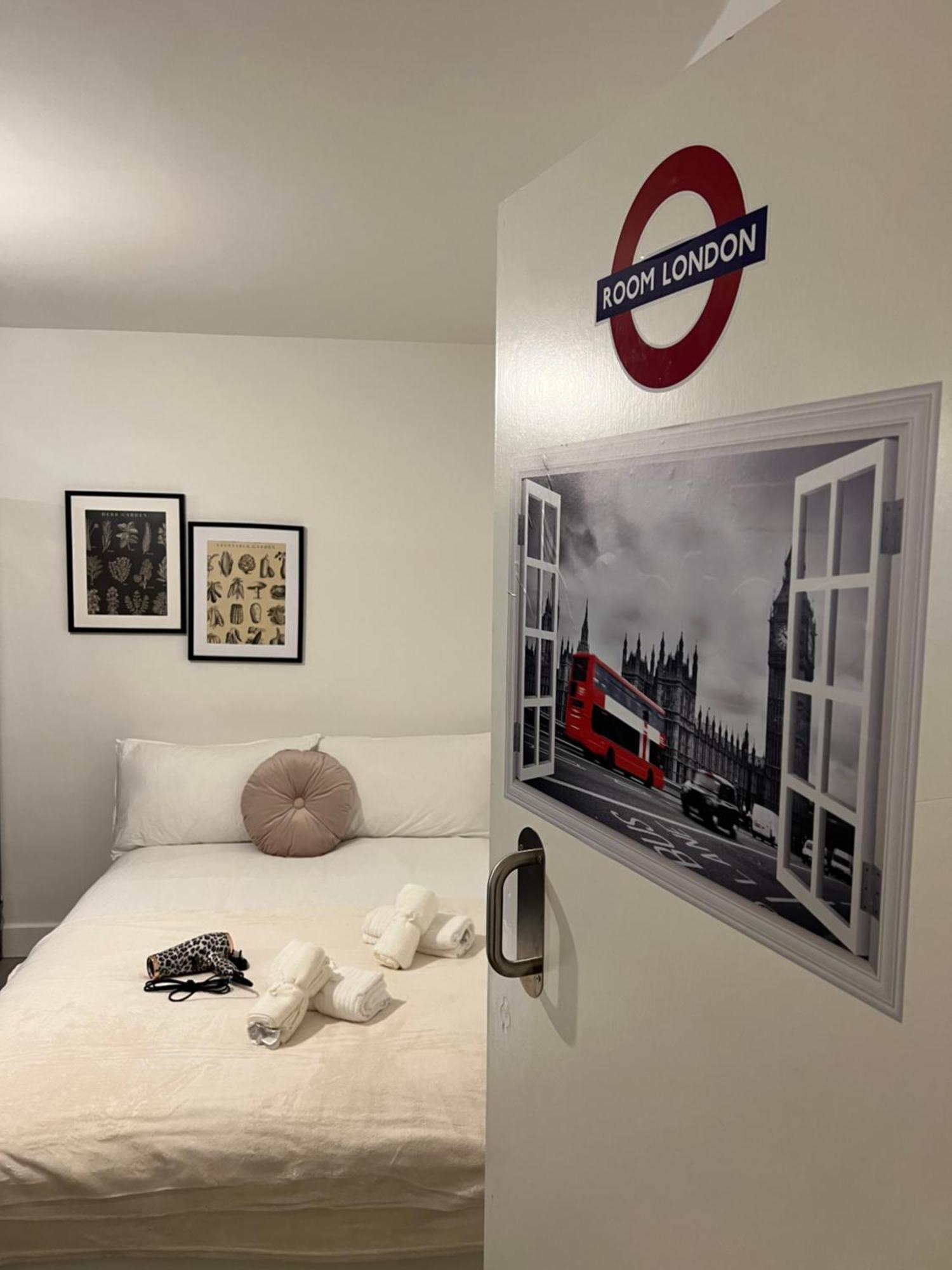 Lovely Double Rooms In Euston & Square In Central Лондон Екстериор снимка